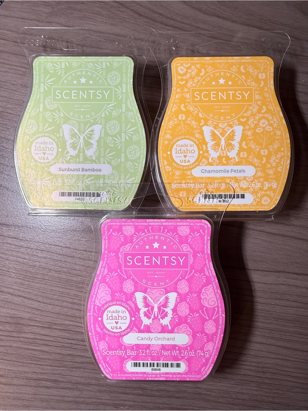 Lot of 3 Scentsy Wax Melts